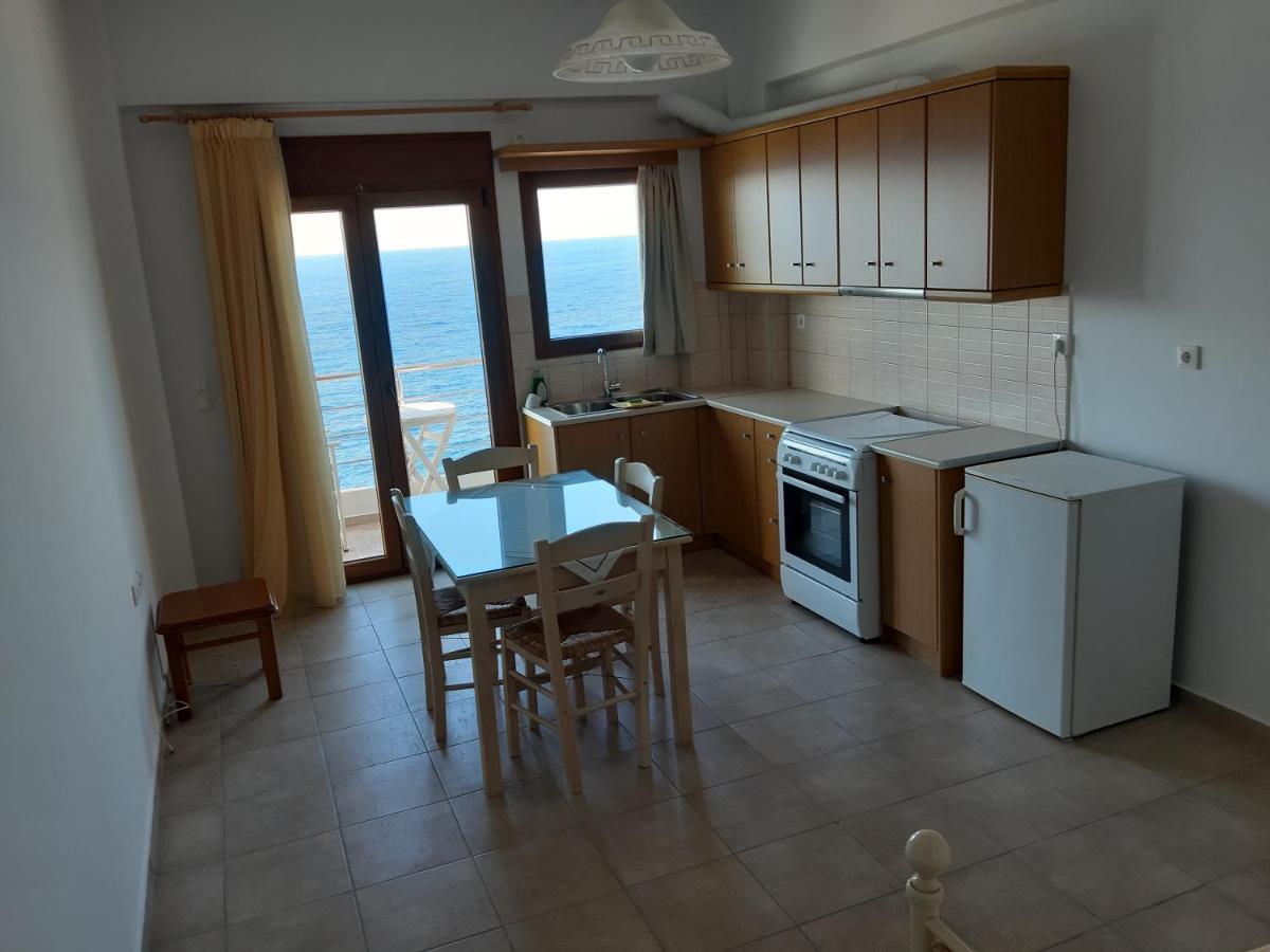 Κοχυλι 2 Με Υπεροχη Θεα Στο Αιγαιο Πελαγος! Apartment Armenistis  Bagian luar foto