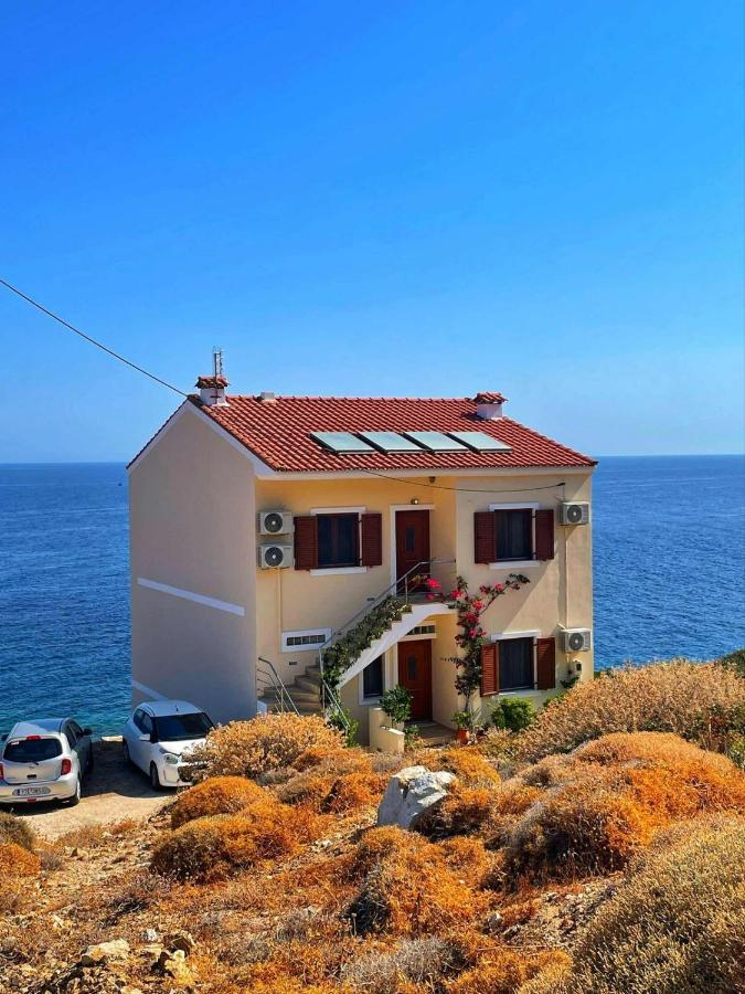 Κοχυλι 2 Με Υπεροχη Θεα Στο Αιγαιο Πελαγος! Apartment Armenistis  Bagian luar foto